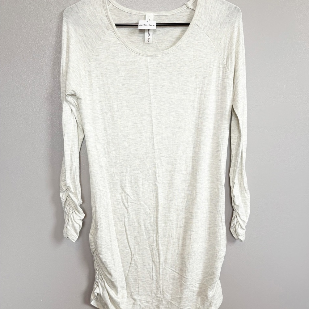 Apricot Lane Vanilla Bay Women’s Quarter Sleeve Top Size Medium